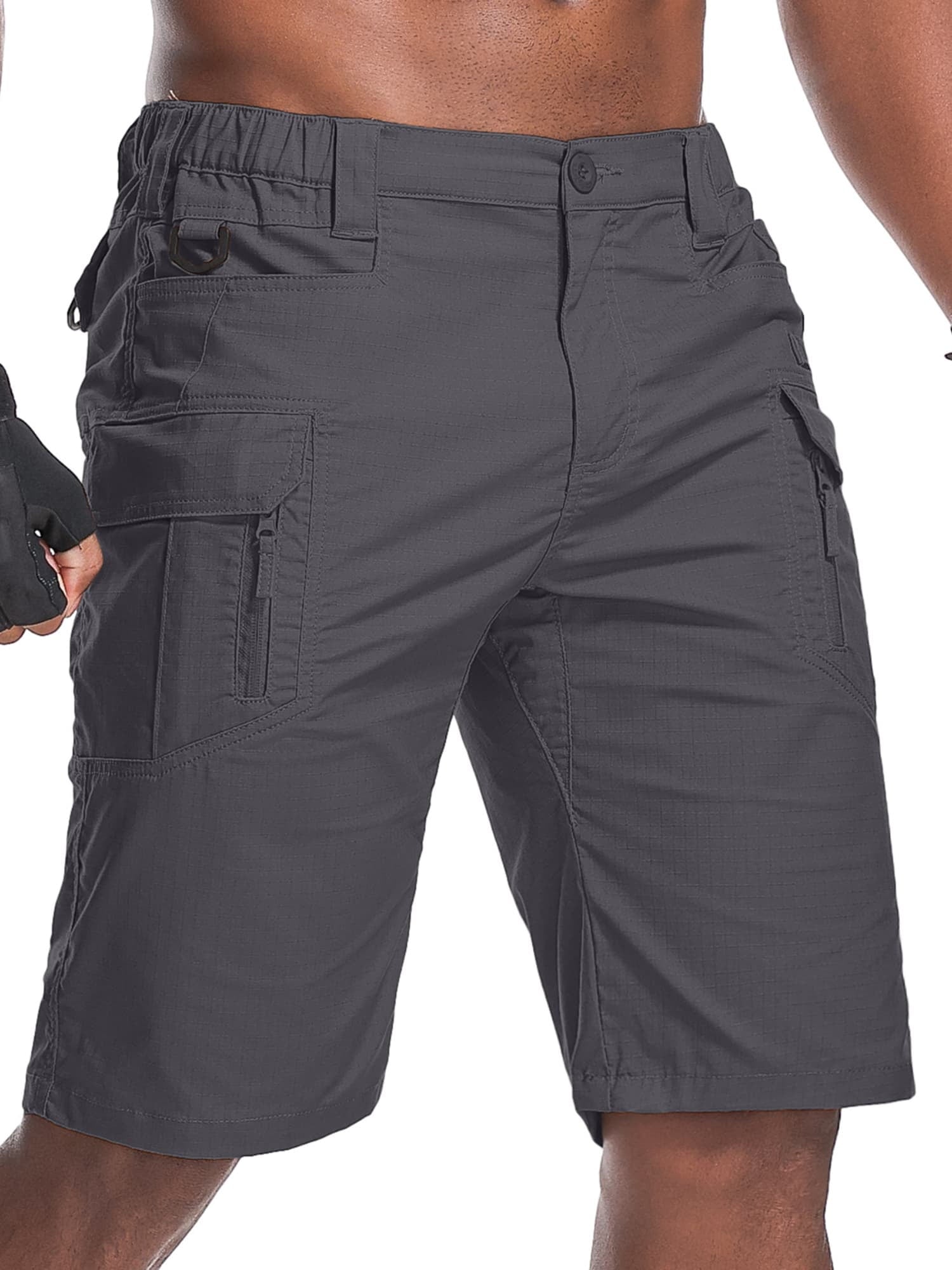 liyiyiyia Outdoor Work Cargo Shorts for Men