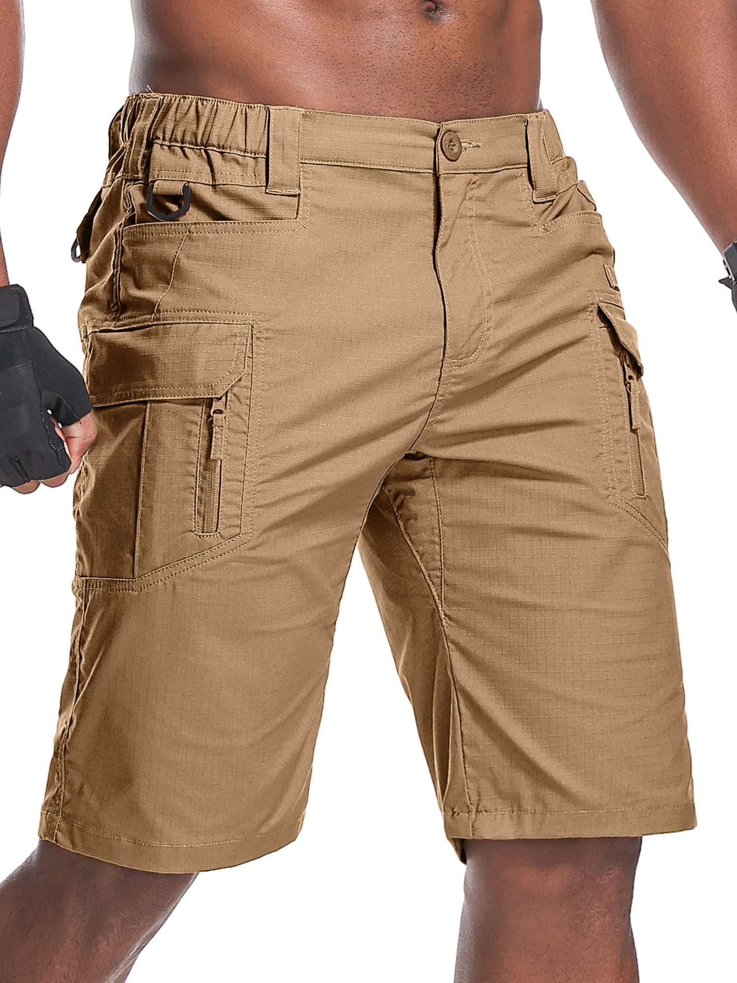 liyiyiyia Outdoor Work Cargo Shorts for Men